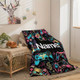 Gamepad Personality Portable Lightweight Flannel Throw Blanket