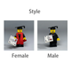 Personalised Graduate Brick & Minifigure Student Graduation Gift