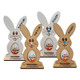 Personalised Easter Egg, Creme Holder Decoration Bunny Treat