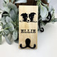 Personalized Dog Breed Leash Holder | Custom Minimalist Hanger