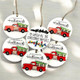 Custom wooden ornament, Hallmark ornament