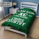 Personalized Cross Country Blanket Custom Name Cross Country Senior Gift