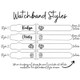 Custom Engraved Watch Band Soft Silicone Watch Bands