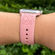 Monogran name Watch Band compatible with Apple Watch