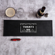 Bar Mat, Personalized Home Bar Coffee Bartender Mat Present