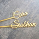 Drink stirrers gold Drink wedding stirrers Personalized swizzle sticks Name stirrers