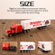 Personalized Toy Truck for Boys, Customized name on the side of the truck