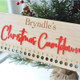 Candy Cane Christmas Countdown Personalized Christmas Advent Calendar for Kids