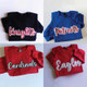 Custom Puff Sleeves And Glitter Team Name Sweatshirts, Glitter Team Name Sweatshirts, School Spirit Shirts