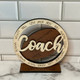 Football Coach Gifts Laser Engraved Personalized Gift Award Plaque