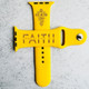 Faith Christian Engraved Apple Watch Band Women Apple Bands, Scripture Apple Bands