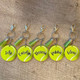 Bag Tag Sport Team, Keychain, Personalized Sport Tags