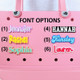Customizable Name Tag For Bag. Personalized Bag Charm
