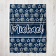 Personalized Dallas Blanket, Custom Football Fan Gift,
