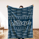 Personalized Dallas Blanket, Custom Football Fan Gift,