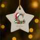 Personalized Monogram Keepsake Ornament 2026 a?? Custom Initial Name Decor