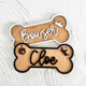 Personalized Dog Name Plate, Kennel Name Sign, Dog Crate Name Plaque
