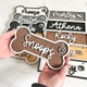 Personalized Dog Name Plate, Kennel Name Sign, Dog Crate Name Plaque
