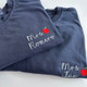 Comfort Colors Custom Embroidered Teacher Name