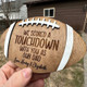 Football Dad Gift Custom Father's Day Sign