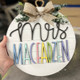3D cut name sign classroom decor- Teacher Gift