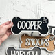 Personalized Crate Name Sign, Kennel Name Plate