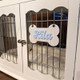 Personalized Dog Crate Sign Custom Kennel Tag