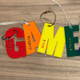 Backpack name tag school bag name