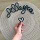 Placemat with name
