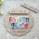 Personalized First Day of School Signs, Teacher Photo Props