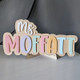 Personalized Teacher Name Plaque for Desk or Door | Gift for Teacher