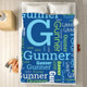 Custom Blanket with Name - Personalized Blanket - Name Blanket