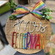 Teacher Gift,3D cut name sign classroom decor- teacher graduation gift