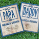 Personalized Fathers Day Handprint gift