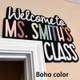 Custom Teacher Door Sign