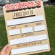 First & Last Day Of School Sign, Back To School Photo Prop