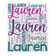 Custom Blanket with Name - Personalized Blanket - Name Blanket for Adults - Christmas Gift