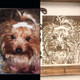 Pet Memorial Portrait, Dog Mom Gift