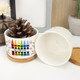Personalized Teacher Plant Pot Ceramic Mini Planter Flower Pot Back To School