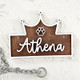 Personalized Crate Sign, Custom Dog Decor