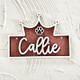 Personalized Crate Sign, Custom Dog Decor