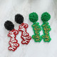 Custom Game Day Earrings, Team Earrings, Sports Earrings