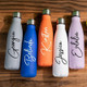 Personalized Sports Water Bottle Bridesmaid Gift Custom Insulated Bottle