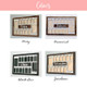 Personalized Photo Display with Raised Lettering Rustic Photo Display Board Back to School