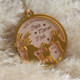 Personalized Christmas bauble - Deer family, doe, fawn - Family Christmas