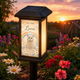 Personalized Pet Memorial Solar Light, Custom Dog Cat Garden Stake,