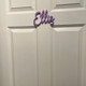 Personalized Door Sign  Name Sign Decor Nursery Name Sign