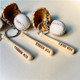 Baseball Key Chain | Mini Baseball Set Bag Tag | Custom for Baseball Game