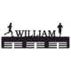 Personalized Running Marathon Medal Holder Custom Name Metal