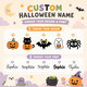 Personalized Seersucker Halloween Trick or Treat Basket, Kids Candy Bucket